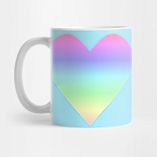 Heart multiple gradient Mug